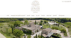 Desktop Screenshot of locandalepiazze.com
